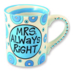Mrs. Always Right 14 oz. Mug