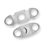 Brushed Stainless Steel Cigar Cutter